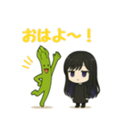 アスパラ＆女子のスタンプ 64（個別スタンプ：11）