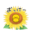 【夏の日常】ひよこのちっぴ（個別スタンプ：4）
