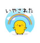 【夏の日常】ひよこのちっぴ（個別スタンプ：13）
