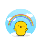 【夏の日常】ひよこのちっぴ（個別スタンプ：37）