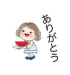 夏を感じるスタンプ 02（個別スタンプ：15）