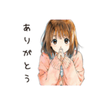 ふつうの女の子★夏の思い出（個別スタンプ：14）