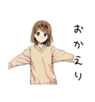 ふつうの女の子★夏の思い出（個別スタンプ：26）