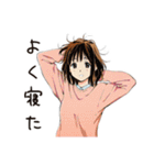 ふつうの女の子★夏の思い出（個別スタンプ：27）