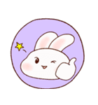 うさぎのヨガ(Not ANI)（個別スタンプ：4）