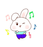 うさぎのヨガ(Not ANI)（個別スタンプ：5）