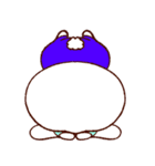 うさぎのヨガ(Not ANI)（個別スタンプ：9）