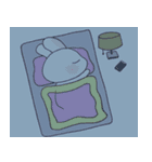 うさぎのヨガ(Not ANI)（個別スタンプ：10）