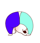 うさぎのヨガ(Not ANI)（個別スタンプ：12）