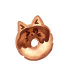 子猫と食べ物（個別スタンプ：5）