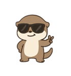 カワウソ物語（個別スタンプ：4）