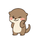 カワウソ物語（個別スタンプ：9）