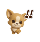 チワワ 犬スタンプ（3D）（個別スタンプ：12）