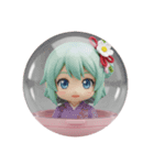 シニヨン精霊みなみちゃん2（個別スタンプ：5）
