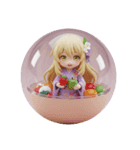 黄色の精霊みなみちゃん2（個別スタンプ：1）