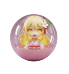 黄色の精霊みなみちゃん2（個別スタンプ：3）