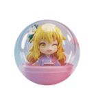 黄色の精霊みなみちゃん2（個別スタンプ：6）