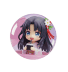 のむのむ精霊みなみちゃんカプセルトイ（個別スタンプ：1）