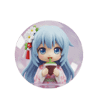 のむのむ精霊みなみちゃんカプセルトイ（個別スタンプ：5）