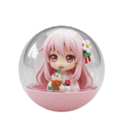 のむのむ精霊みなみちゃんカプセルトイ（個別スタンプ：7）