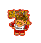 ヘンリー王子、ひとり時間。（個別スタンプ：3）