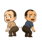株価を見守る男（個別スタンプ：8）