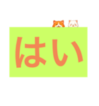こうちゃとやむちゃ【デカ文字】（個別スタンプ：6）