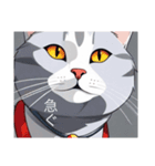 なんか猫さんのスタンプ作ってみた（個別スタンプ：5）