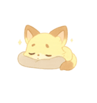 ふわっときつねさんと一緒（個別スタンプ：8）