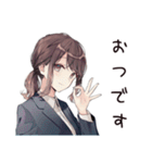 夏期休暇ほしい★社畜ちゃん（個別スタンプ：22）
