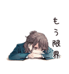 夏期休暇ほしい★社畜ちゃん（個別スタンプ：35）