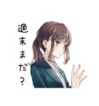 夏期休暇ほしい★社畜ちゃん（個別スタンプ：39）