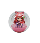猫耳の精霊みなみちゃんカプセルトイ（個別スタンプ：5）