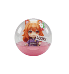 猫耳の精霊みなみちゃんカプセルトイ（個別スタンプ：8）