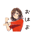 無難な女性の夏★さわやか編（個別スタンプ：13）