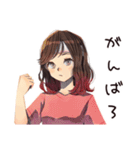 無難な女性の夏★さわやか編（個別スタンプ：26）