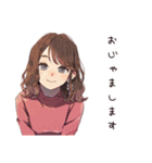 無難な女性の夏★さわやか編（個別スタンプ：36）