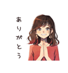 無難な女性の夏★さわやか編（個別スタンプ：40）