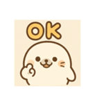 かわゆーアザラシ（個別スタンプ：6）
