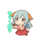 な〜ずカフェ 食いしん坊えな（個別スタンプ：2）