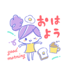 ちこちゃん＊レトロポップスタンプ（個別スタンプ：1）