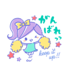 ちこちゃん＊レトロポップスタンプ（個別スタンプ：17）