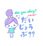 ちこちゃん＊レトロポップスタンプ（個別スタンプ：19）