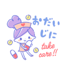 ちこちゃん＊レトロポップスタンプ（個別スタンプ：22）