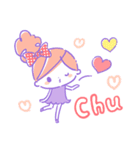 ちこちゃん＊レトロポップスタンプ（個別スタンプ：28）