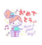 ちこちゃん＊レトロポップスタンプ（個別スタンプ：33）