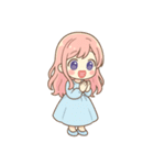 ずっと使えるぴょんこ先輩達のパステルVer（個別スタンプ：7）
