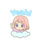 ずっと使えるぴょんこ先輩達のパステルVer（個別スタンプ：9）