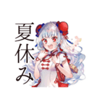 チャイナ娘の夏★爽やか女子（個別スタンプ：30）