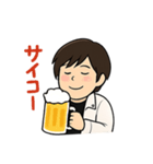 ふわふわ彼（個別スタンプ：1）
